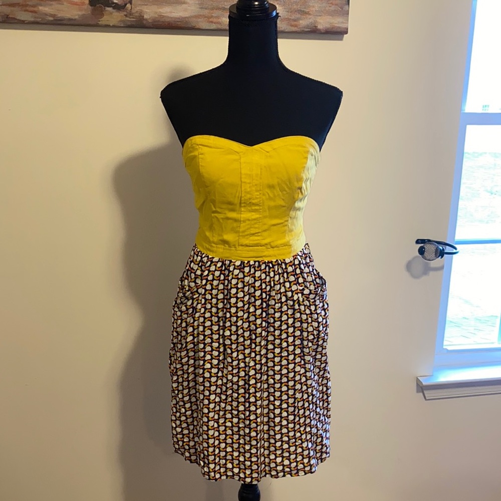Xhilaration strapless fit and flare dress